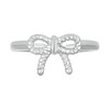 Thumbnail Image 3 of Rope Bow Knot Toe Ring in Sterling Silver