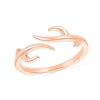 Thumbnail Image 1 of Antlers Wrap Toe Ring in 10K Rose Gold