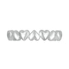 Thumbnail Image 3 of Alternating Hearts Toe Ring in Sterling Silver