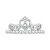 Thumbnail Image 3 of Heart Crown with Scrollwork Toe Ring in Sterling Silver
