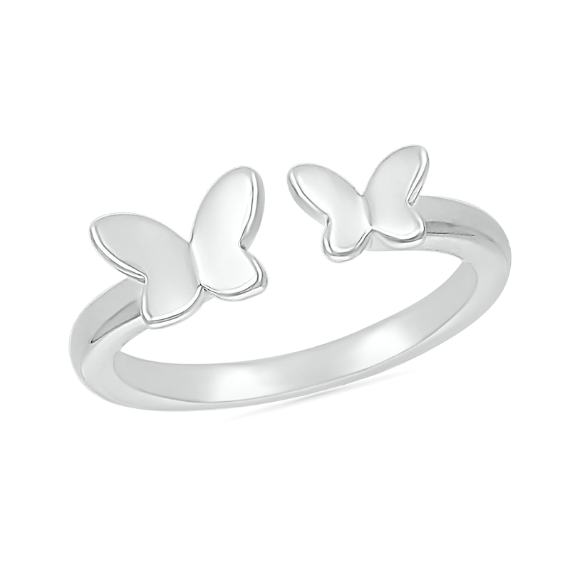 Butterflies Toe Ring in Sterling Silver|Peoples Jewellers