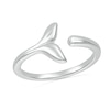 Thumbnail Image 1 of Mermaid Tail Wrap Toe Ring in Sterling Silver