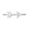 Thumbnail Image 3 of Sideways Arrow Toe Ring in 10K White Gold