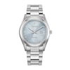 Thumbnail Image 1 of Ladies' Citizen Eco-Drive® Diamond Accent Silver-Tone Watch with Light Blue Dial (Model: EW2700-54L)