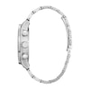 Men's Citizen Eco-Drive® Brycen Chronograph Silver-Tone Watch with Green Dial (Model: CA0851-56X)