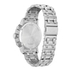 Men's Citizen Eco-Drive® Brycen Chronograph Silver-Tone Watch with Green Dial (Model: CA0851-56X)