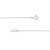 Thumbnail Image 3 of 0.50 CT. T.W. Diamond Frame Pendant in 10K White Gold (J/I3)