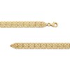 Fancy Link Bracelet in 10K Gold - 7.25"