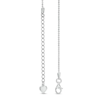 0.23 CT. T.W. Multi-Diamond Three Stone Station Necklace and Stud Earrings Set in Sterling Silver