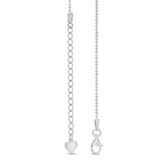 0.23 CT. T.W. Multi-Diamond Three Stone Station Necklace and Stud Earrings Set in Sterling Silver