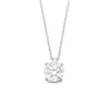 Thumbnail Image 1 of 1.00 CT. Certified Lab-Grown Diamond Solitaire Pendant in 14K White Gold (I/SI2)