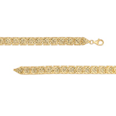 6.2mm Diamond-Cut Chain Necklace in 10K Gold - 18"