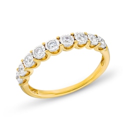 0.25 CT. T.W. Diamond Miracle Nine Stone Band in 10K Gold