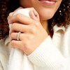 Thumbnail Image 2 of 1.20 CT. T.W. Diamond Miracle Five Stone Band in 10K Two-Tone Gold