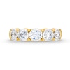 Thumbnail Image 2 of 1.20 CT. T.W. Diamond Miracle Five Stone Band in 10K Gold