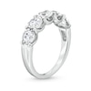 Thumbnail Image 4 of 1.20 CT. T.W. Diamond Miracle Five Stone Band in 10K White Gold