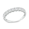 Thumbnail Image 0 of 0.25 CT. T.W. Diamond Miracle Nine Stone Band in 10K White Gold