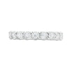 Thumbnail Image 2 of 0.25 CT. T.W. Diamond Miracle Nine Stone Band in 10K White Gold