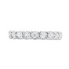 Thumbnail Image 3 of 0.25 CT. T.W. Diamond Miracle Nine Stone Band in 10K White Gold