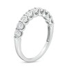 Thumbnail Image 4 of 0.25 CT. T.W. Diamond Miracle Nine Stone Band in 10K White Gold