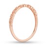 Thumbnail Image 3 of Diamond Accent Vine Vintage-Style Band in 10K Rose Gold
