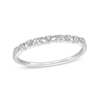 Thumbnail Image 1 of Diamond Accent Vine Vintage-Style Band in 10K White Gold
