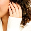 Thumbnail Image 2 of Diamond Accent Vine Vintage-Style Band in 10K White Gold