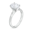Thumbnail Image 3 of 2.00 CT. Oval Certified Lab-Grown Diamond Solitaire Engagement Ring in 14K White Gold (F/VS2)