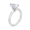 Thumbnail Image 3 of 2.00 CT. Pear-Shaped Certified Lab-Grown Diamond Solitaire Engagement Ring in 14K White Gold (F/VS2)