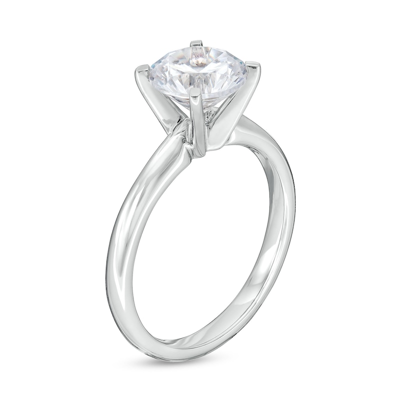 Main Image 3 of 2.00 CT. Certified Lab-Grown Diamond Solitaire Engagement Ring in 14K White Gold (F/VS2)