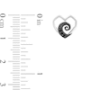 Thumbnail Image 7 of Disney Treasures The Nightmare Before Christmas Diamond Spiral Hill Pendant and Stud Earrings Set in Sterling Silver