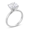 Thumbnail Image 2 of 3 CT. Certified Lab-Created Diamond Solitaire Engagement Ring in 14K White Gold (F/SI2)