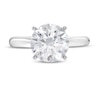 Thumbnail Image 3 of 3 CT. Certified Lab-Created Diamond Solitaire Engagement Ring in 14K White Gold (F/SI2)