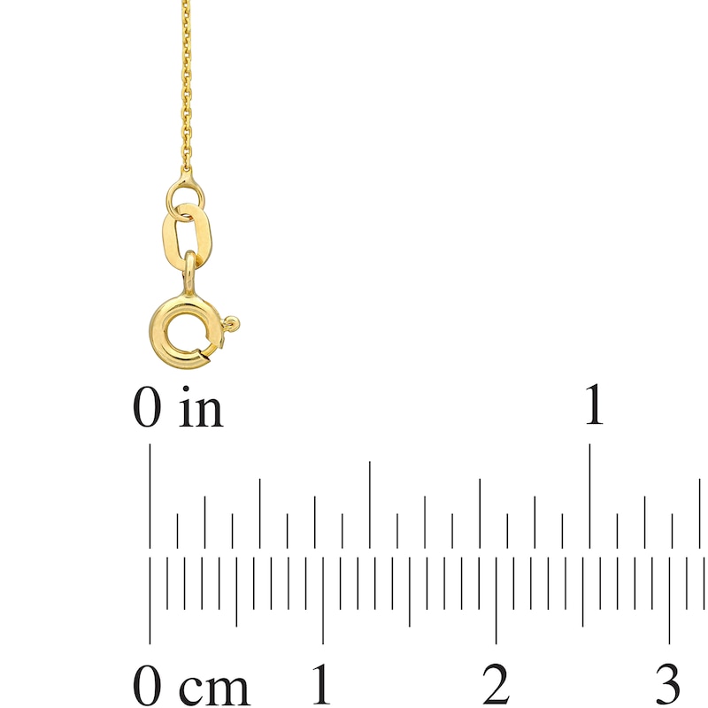 Main Image 3 of Eternally Bonded Diamond Accent Collar Bow Tie Necklace in 14K Gold