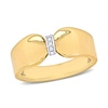 Thumbnail Image 1 of Eternally Bonded Diamond Accent Collar Tie Ring in 14K Gold