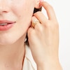 Thumbnail Image 2 of 1.23 CT. T.W. Cushion Multi-Diamond Triple Row Bridal Set in 10K Gold