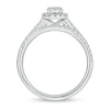 Thumbnail Image 3 of 0.71 CT. T.W. Diamond Frame Hidden Infinity Bridal Set in 10K White Gold