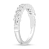 Thumbnail Image 2 of Enchanted Disney Cinderella 0.45 CT. T.W. Diamond Band in 14K White Gold