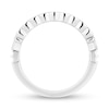 Thumbnail Image 3 of Enchanted Disney Cinderella 0.45 CT. T.W. Diamond Band in 14K White Gold
