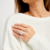 Thumbnail Image 2 of 1.95 CT. T.W. Pear Multi-Diamond Teardrop Frame Multi-Row Bridal Set in 10K White Gold