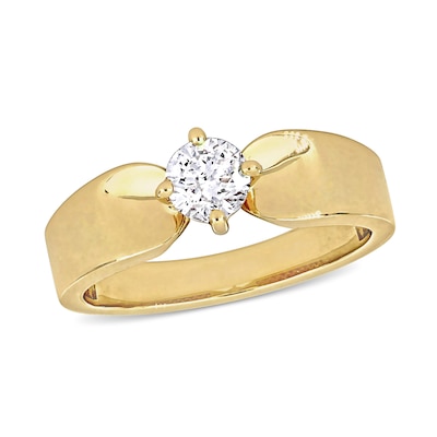 Eternally Bonded CT. Diamond Solitaire Engagement Ring in 14K Gold (H/SI2