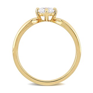 Eternally Bonded CT. Diamond Solitaire Engagement Ring in 14K Gold (H/SI2