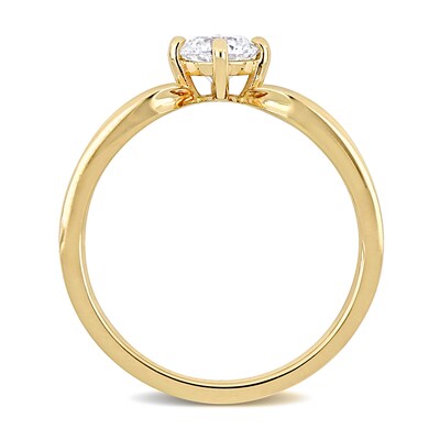 Eternally Bonded CT. Diamond Solitaire Engagement Ring in 14K Gold (H/SI2