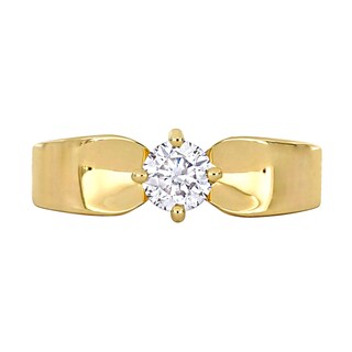 Eternally Bonded CT. Diamond Solitaire Engagement Ring in 14K Gold (H/SI2