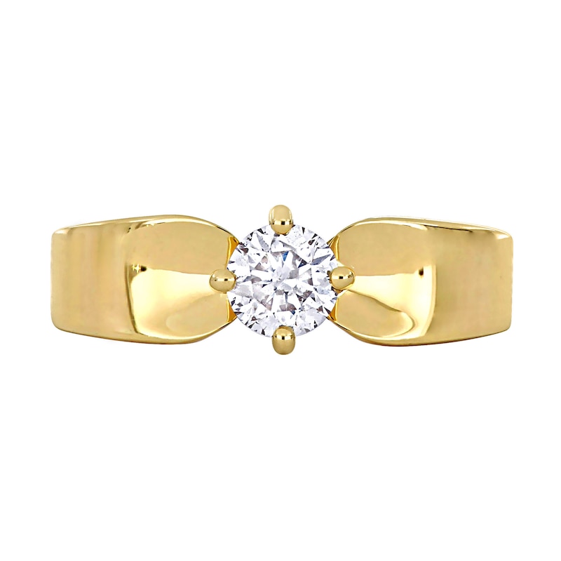 Eternally Bonded CT. Diamond Solitaire Engagement Ring in 14K Gold (H/SI2