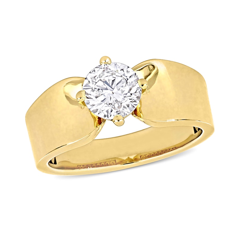 Eternally Bonded 1.00 CT. Diamond Solitaire Engagement Ring in 14K Gold (H/SI2)