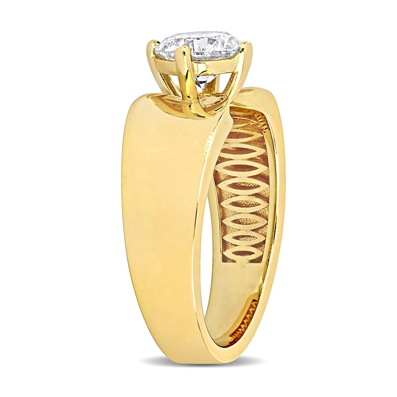 Main Image 2 of Eternally Bonded 1.00 CT. Diamond Solitaire Engagement Ring in 14K Gold (H/SI2)