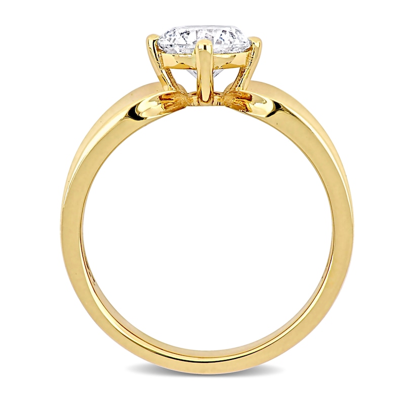 Main Image 3 of Eternally Bonded 1.00 CT. Diamond Solitaire Engagement Ring in 14K Gold (H/SI2)