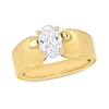 Thumbnail Image 1 of Eternally Bonded 1.00 CT. Oval Diamond Solitaire Engagement Ring in 14K Gold (H/SI2)