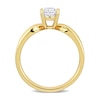 Thumbnail Image 2 of Eternally Bonded 1.00 CT. Oval Diamond Solitaire Engagement Ring in 14K Gold (H/SI2)